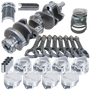 Eagle Ford 351W 4.000in Crank 6.200in I-Beam Rods -15.8cc Flat Top 4.030in Pistons Rotating Assembly