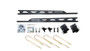 Fabtech 2023+ Ford F250/F350 4WD Super Duty Floating Rear Traction Bar System
