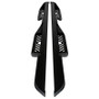 Westin 07-18 Jeep Wrangler JK Unlimited Outlaw Drop Nerf Step Bars - Textured Black