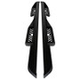 Westin 07-18 Jeep Wrangler JK Unlimited Outlaw Drop Nerf Step Bars - Textured Black