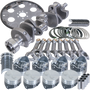 Eagle Chevy 305 1Pc 3.480in Crank 5.700in I-Beam Rods 3.766in Pistons 153 Tooth FP Balanced Assembly