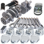 Eagle Ford 351C 3.850in Crank 6.000in H-Beam -20cc Step Dish 4.040in Pistons Rotating Assembly