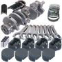 Eagle Ford 351C 3.850in Crank 6.000in H-Beam -3cc Flat Top 4.040in Pistons Rotating Assembly