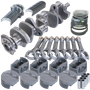 Eagle Chevy 350 3.750in Crank 6.000in I-Beam Rods -5cc Flat Top 4.040in Pistons Rotating Assembly