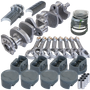 Eagle Chevy 350 3.750in Crank 5.700in I-Beam Rods -16cc 4.030in Pistons Rotating Assembly