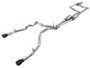 AWE Tuning 2025+ RAM 1500 RHO 3.0 I6 TT 0FG Dual Rear Exit Cat-Back Exhaust - Diamond Black Tips