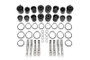 BMR 06-13 Chevrolet Corvette (C6) Z06/ZR1 Front & Rear Control Arm Bearing Kit - Black Anodized