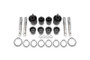 BMR 97-04 Chevrolet Corvette C5 / 05-13 C6 Front Upper & Lower Control Arms Bearing Kit - Black