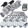 Eagle Chevy LT1 350 1Pc 3.750in Crank 5.700in H-Beam -18cc 4.000in Pistons Rotating Assembly