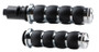 Kuryakyn ISO Grips 24 and Up Touring 25 and Up Softails Throttle-By-Wire Chrome