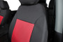 Covercraft 23-25 Ford F250-F550 Endura PrecisionFit Custom Front Row Seat Covers - Red/Black