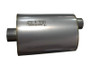 Kooks 2.5in. Oval Center/Offset Muffler 12in. Long Body Stainless Steel