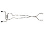 aFe 14-15 Infiniti Q50 V6 3.7L Takeda 2.5in 305 SS Cat Back Exhaust System w/ Black Tips