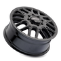 Mayhem 8107D Cogent Dually 17x6.5 / 8x210 BP / 125mm Offset / 154.2mm Hub Gloss Black Wheel