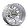 Mayhem 8107D Cogent Dually 17x6.5 / 8x165.1 BP / 125mm Offset / 121.3mm Hub Polished Wheel