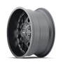 Mayhem 8107 Cogent 18x9 / 8x170 BP / 0mm Offset / 125.2mm Hub Matte Black Wheel