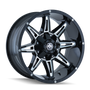 Mayhem 8090 Rampage 18x9 / 8x165.1 BP / -12mm Offset / 130.8mm Hub Gloss Black Milled Wheel