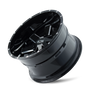 ION 141 20x10 / 8x165.1 BP / -19mm Offset / 130.8mm Hub Gloss Black Milled Wheel