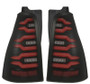 AlphaRex 03-09 Toyota 4Runner LUXX-Series LED Tail Lights- Black/Red