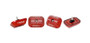 Torque Solution Billet Jack Pad for GR Supra / BMW / Mini Cooper - Red