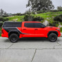 Westin EXP Truck Cap COMPLETE KIT A + B (22-25 Toyota Tundra CC 5.5ft. Bed) - Black