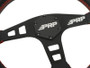 PRP Flat Leather Steering Wheel - Red