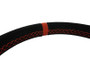 PRP Deep Dish Suede Steering Wheel - Red
