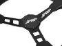 PRP Deep Dish Leather Steering Wheel - Black
