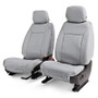 Covercraft 24-25 Ford F250-F550 Leatherette PrecisionFit Custom Front Row Seat Covers - Light Grey