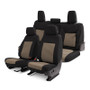 Covercraft 24-25 Ford F250-F550 Endura PrecisionFit Custom Front Row Seat Covers- Tan/Black