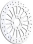 Bikers Choice 00-17 Big Twin Low and Slow 11.5 Inch Rear Brake Rotor Polished