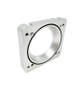 Torque Solution 06-21 Subaru STI / 08-14 Subaru WRX Big Bore 76mm Throttle Body Adapter - Silver