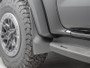 WeatherTech 24-25 Ford Ranger Raptor Supercrew Front No Drill MudFlaps - Black