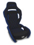 PRP Contour UTV Suspension Seat -Black and Blue