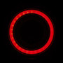 AlphaRex 10-15 Ferrari 458 NOVA-Series Prismatic LED Tail Lights Red Clear