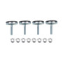 Wehrli Modular Steel Work Bench Leveling Feet Kit, for 4 legs
