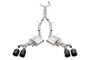 Corsa 22-25 Cadillac CT4 V Blackwing 3in Active Valve Cat-Back - 4.5in Carbon Fiber Black Tip