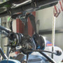 Rugged Radios Dual Headset Hanger with Bar Mount 1.25 Inches Tube Diameter