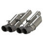 Kooks 09-13 Chevrolet Corvette Z06/ZR1 3in. Valved Axle-Back Exhaust w/ CF Tips