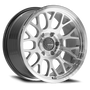 Mamba M28 20x9 6x139.7 ET-12 Silver Wheel w/ Mirror Machine Face & Lip