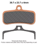 Brake Pads E Motorcycle