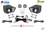 Diode Dynamics 2026 Ford Mustang GT SS3 Add-On Fog Lamp Kit White Sport