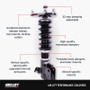 Air Lift Performance 14-24 Infiniti Q50 w/ Ball Lower Mount Coilover Kit