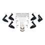 Westin 09-14 Ford F-150 Supercrew HDX Stainless Drop Nerf Step Bars - Tex. Blk