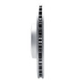 R1 12-21 Tesla Model X Rear Left Drilled & Slotted Geo-Carbon Rotor