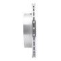 R1 03-04 Subaru Impreza Rear Right Drilled & Slotted Silver Brake Rotor