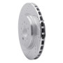 R1 04-07 Volvo S60 Rear Left Drilled & Slotted Silver Brake Rotor