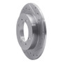 R1 00-07 Mitsubishi Space Star (Mexico) Rear Right Drilled & Slotted Silver Brake Rotor