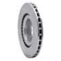 R1 14-19 Fiat 500L Front Right Drilled & Slotted Silver Brake Rotor