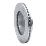 R1 82-90 Volvo 760 Series Front Left Drilled & Slotted Silver Brake Rotor